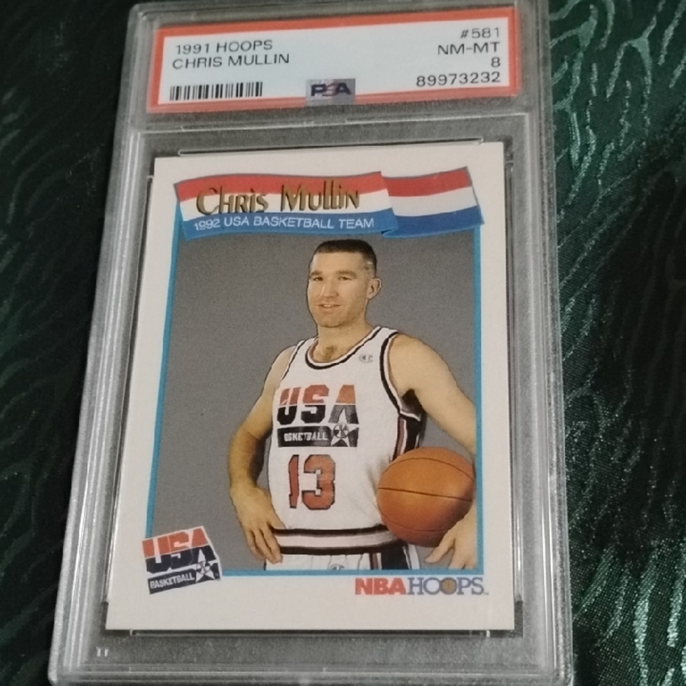 1991 Hoops Chris Mullin Basketball Card